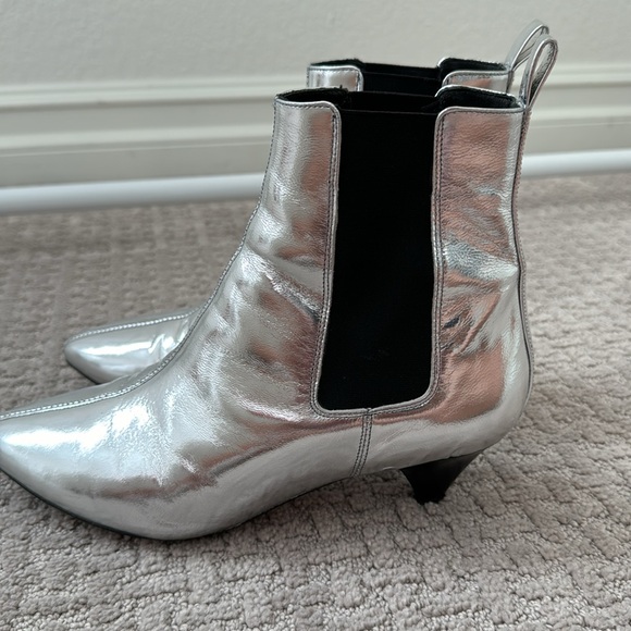 Isabel Marant Silver Booties - Picture 11 of 11